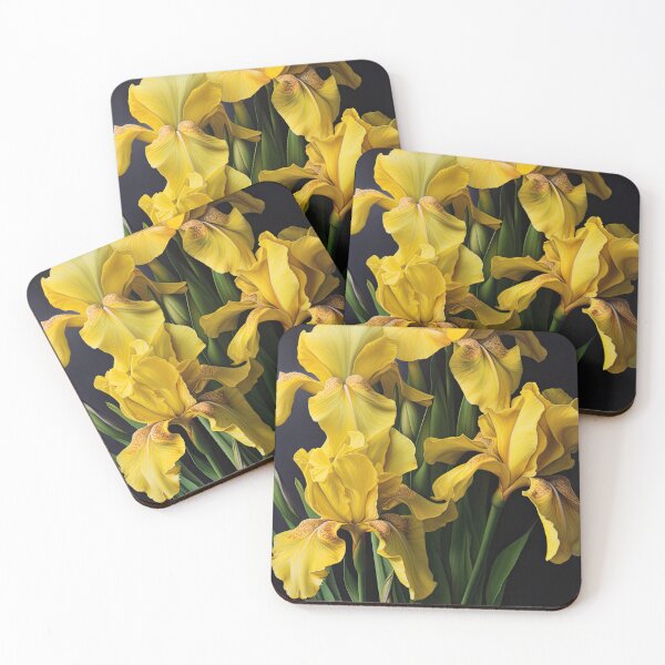 Item preview, Yellow Irises  designed and sold by Vanover Designs.