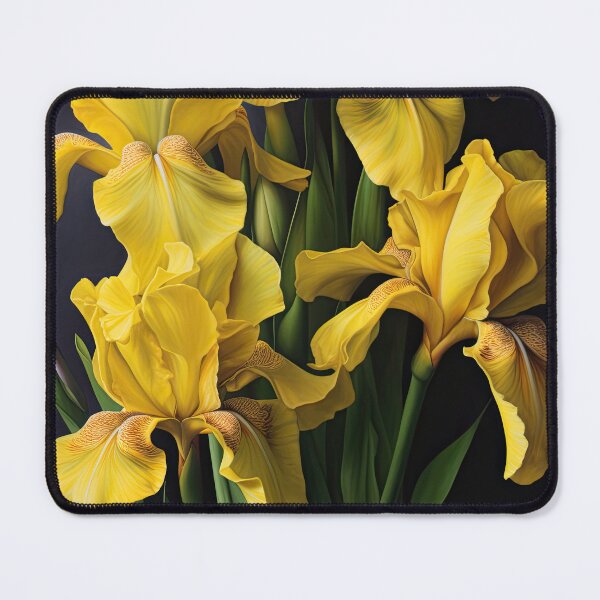 Item preview, Yellow Irises  designed and sold by Vanover Designs.