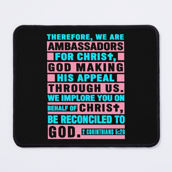 Item preview, 2 Corinthians 5:20 We Are Ambassadors For Christ designed and sold by plushism.
