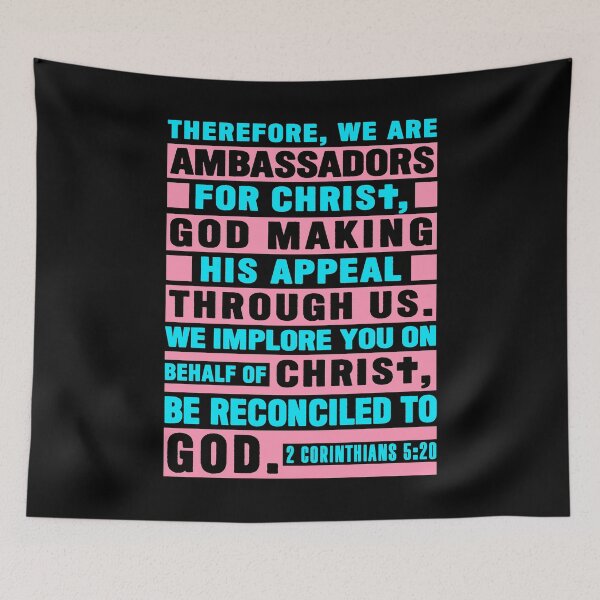 Item preview, 2 Corinthians 5:20 We Are Ambassadors For Christ designed and sold by plushism.