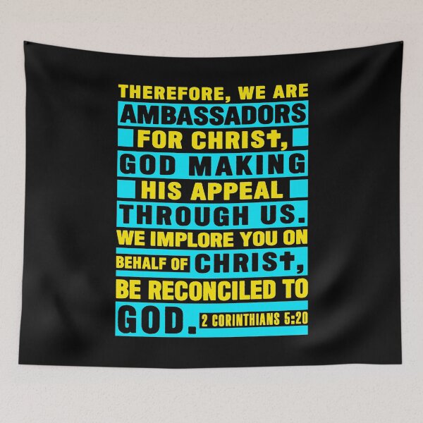 Item preview, 2 Corinthians 5:20 We Are Ambassadors For Christ designed and sold by plushism.