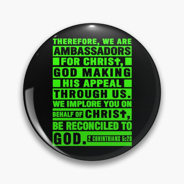Item preview, 2 Corinthians 5:20 We Are Ambassadors For Christ designed and sold by plushism.
