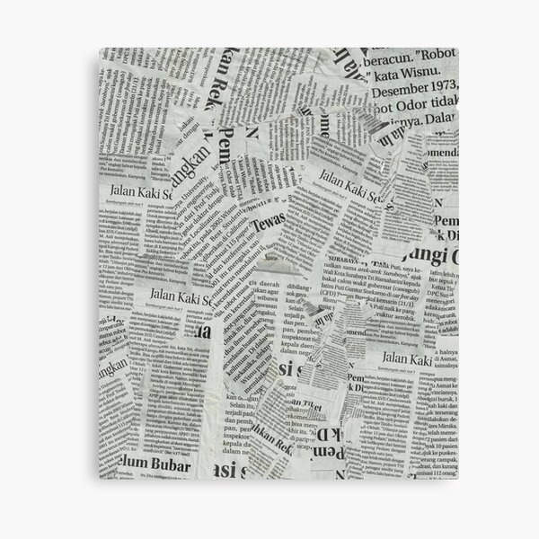 Bits and Pieces newspaper Cool Art | Poster