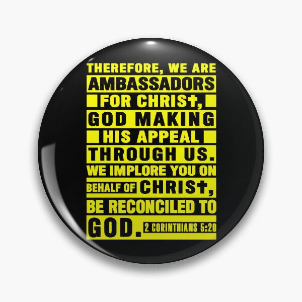 Item preview, 2 Corinthians 5:20 We Are Ambassadors For Christ designed and sold by plushism.