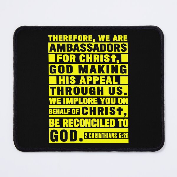 Item preview, 2 Corinthians 5:20 We Are Ambassadors For Christ designed and sold by plushism.
