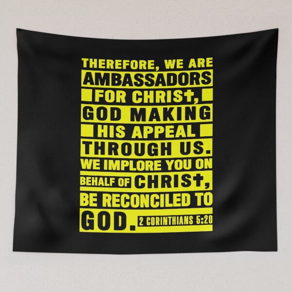 Item preview, 2 Corinthians 5:20 We Are Ambassadors For Christ designed and sold by plushism.