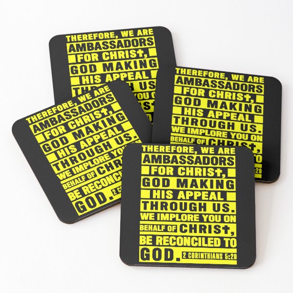 Item preview, 2 Corinthians 5:20 We Are Ambassadors For Christ designed and sold by plushism.