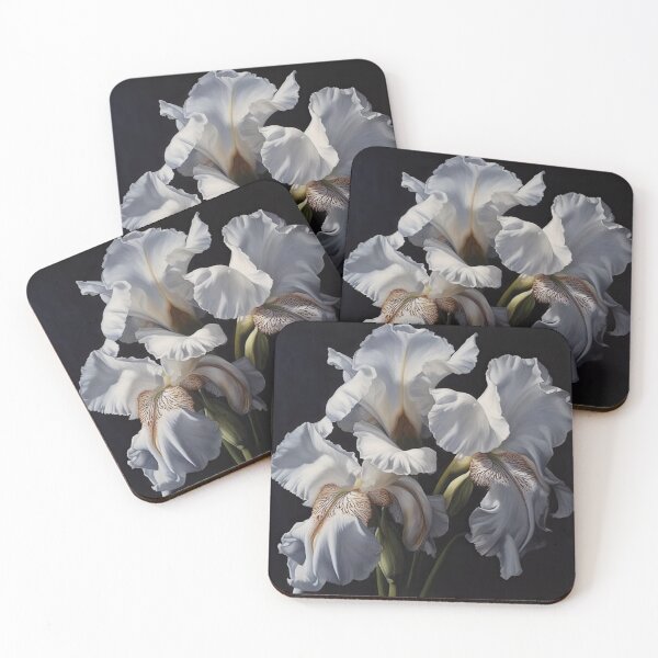 Item preview, White Irises designed and sold by Vanover Designs.