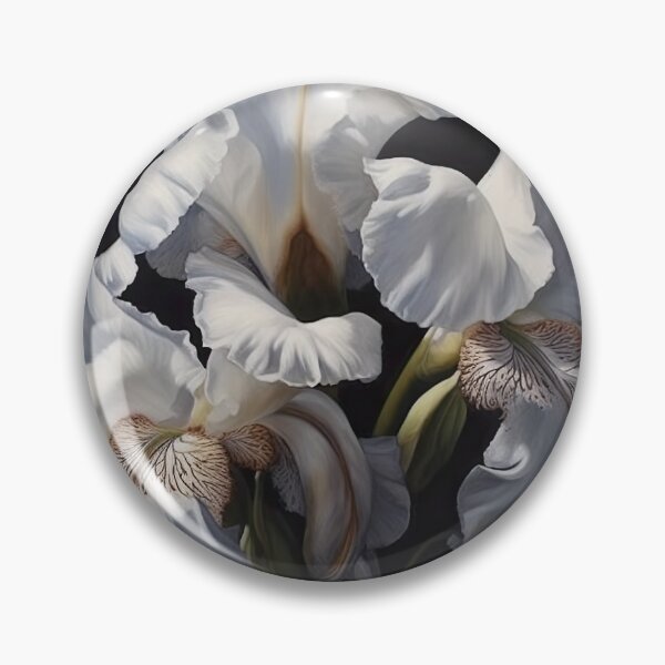 Item preview, White Irises  designed and sold by Vanover Designs.