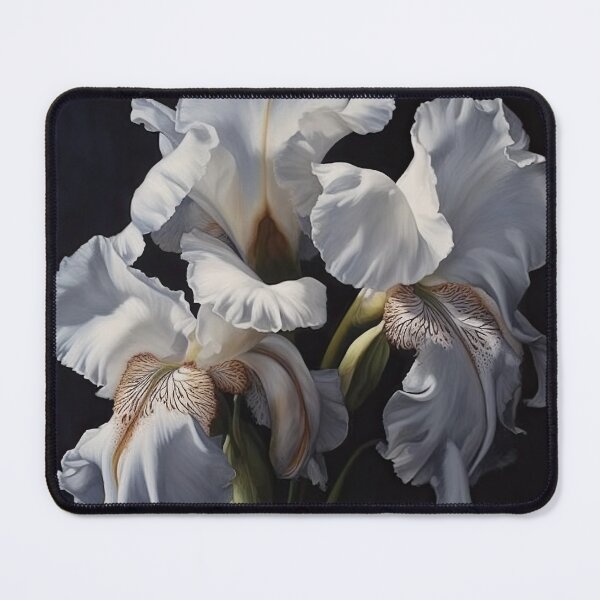 Item preview, White Irises  designed and sold by Vanover Designs.