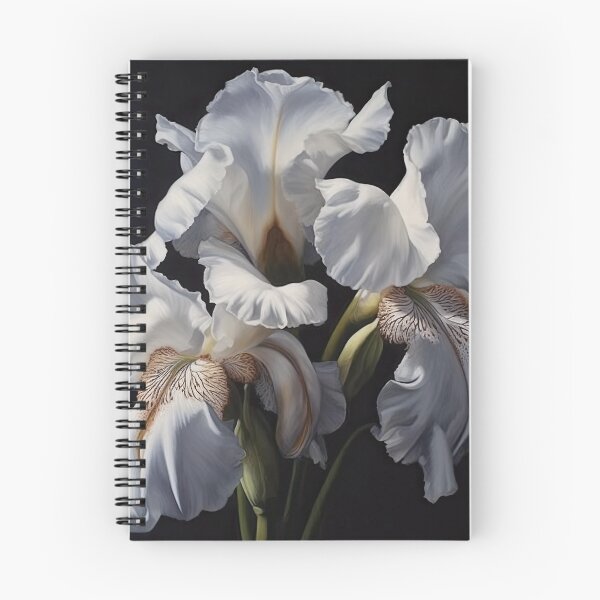 Item preview, White Irises  designed and sold by Vanover Designs.