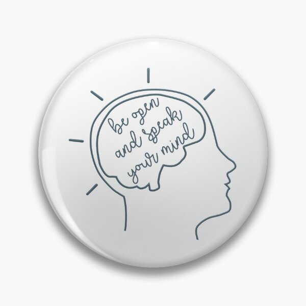 Item preview, BE OPEN, SPEAK YOUR MIND OUT designed and sold by vazqpete.