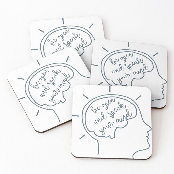 Item preview, BE OPEN, SPEAK YOUR MIND OUT designed and sold by vazqpete.