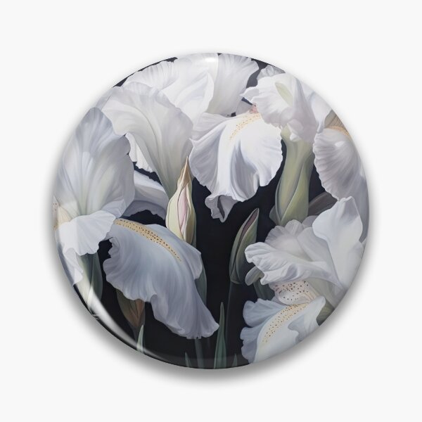 Item preview, White Irises  designed and sold by Vanover Designs.