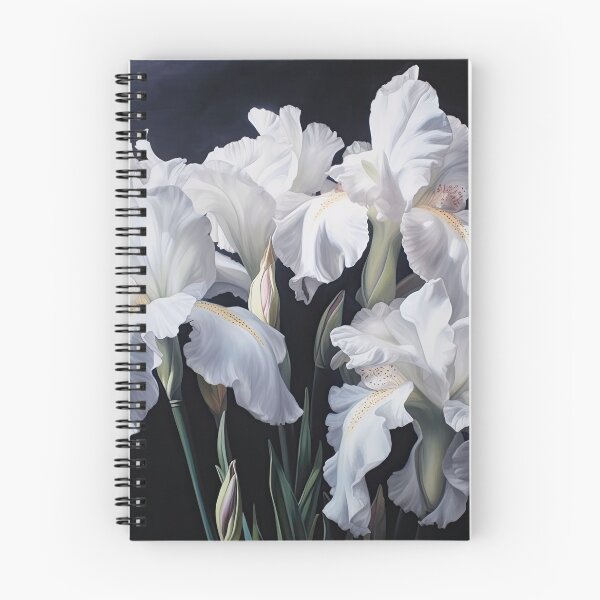Item preview, White Irises  designed and sold by Vanover Designs.