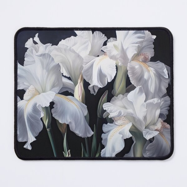 Item preview, White Irises  designed and sold by Vanover Designs.
