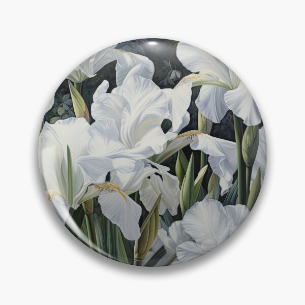 Item preview, White Irises  designed and sold by Vanover Designs.