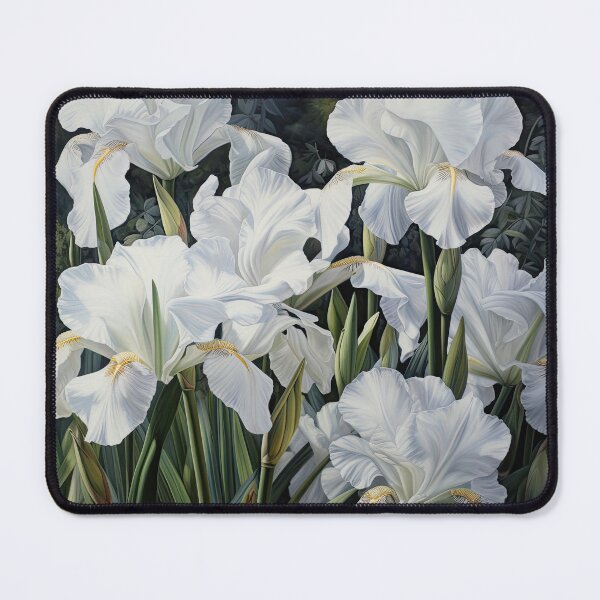 Item preview, White Irises  designed and sold by Vanover Designs.