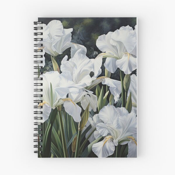 Item preview, White Irises  designed and sold by Vanover Designs.