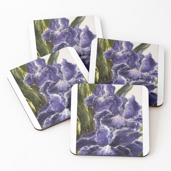 Item preview, Hand Painted Purple Iris designed and sold by mymumsart.