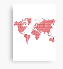 Love planet Canvas Print