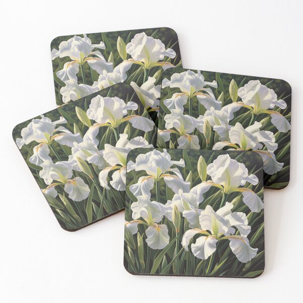 Item preview, White Irises  designed and sold by Vanover Designs.