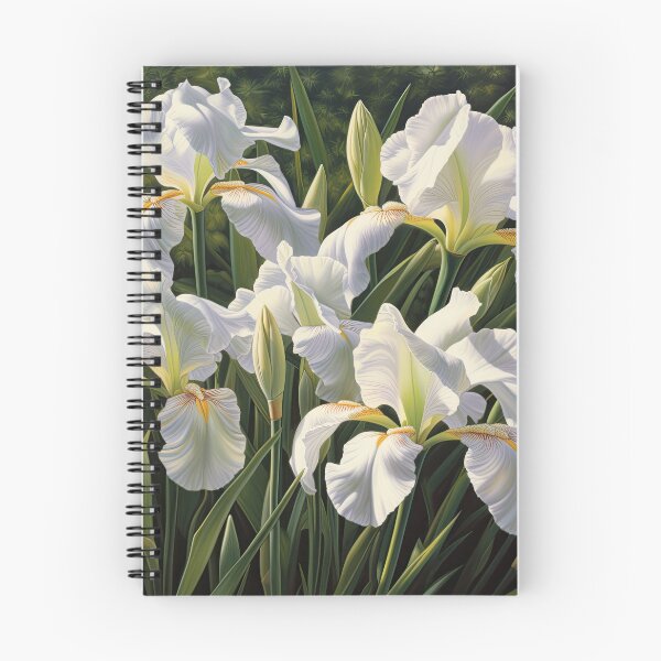 Item preview, White Irises  designed and sold by Vanover Designs.