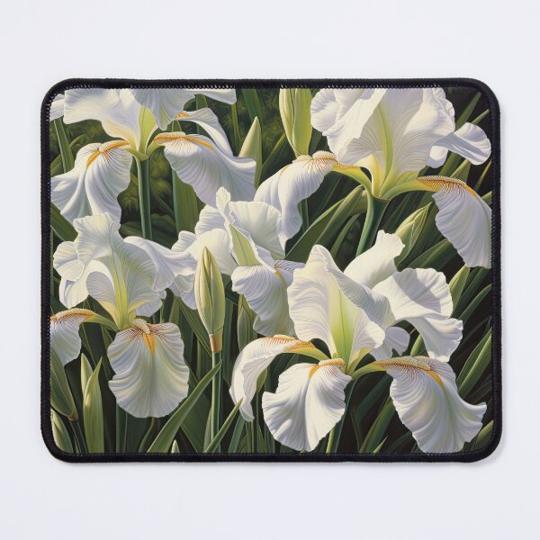 Item preview, White Irises  designed and sold by Vanover Designs.