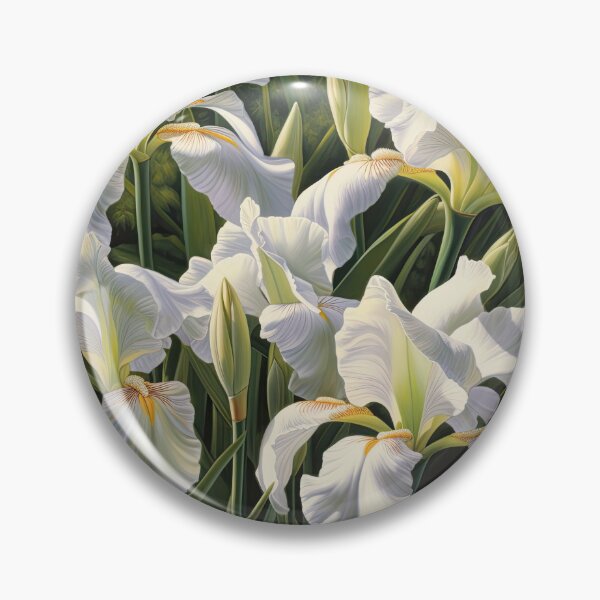 Item preview, White Irises  designed and sold by Vanover Designs.