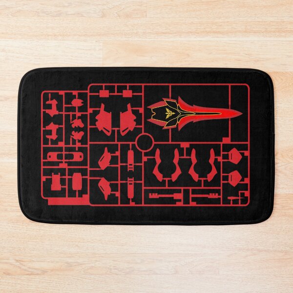 Item preview, Sinanju Sieg Zeon Gundam Red Gunpla Mecha Runner designed and sold by graphicsbuddy.