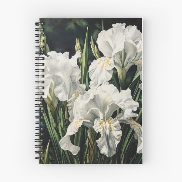 Item preview, White irises  designed and sold by Vanover Designs.