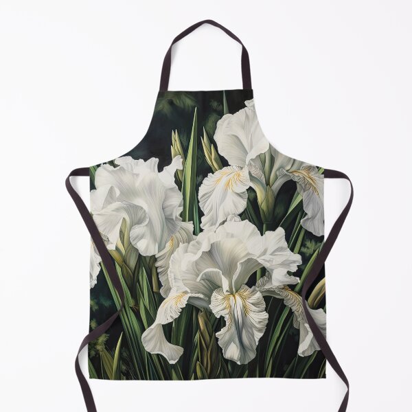 Item preview, White irises  designed and sold by Vanover Designs.