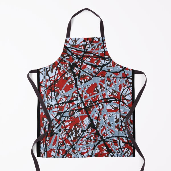 Item preview, Art by Mike inspired by Action Painting Intuitive Psychedelic Web Design Number Two designed and sold by allartbymike.