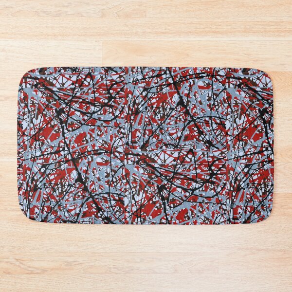Item preview, Art by Mike inspired by Action Painting Intuitive Psychedelic Web Design Number Two designed and sold by allartbymike.