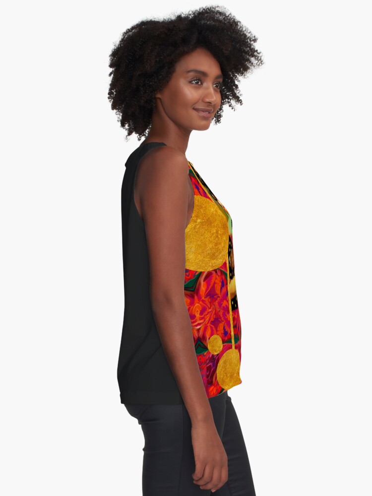 Vista alternativa de Blusa sin mangas "Modern Pop Dream"