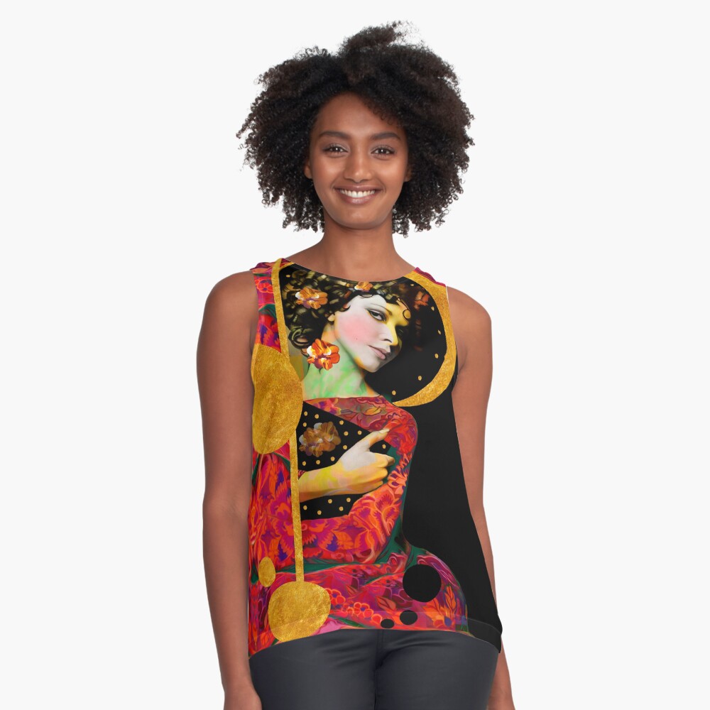 "Modern Pop Dream" Blusa sin mangas
