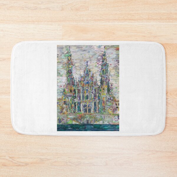Item preview, SANTIAGO DE COMPOSTELA CATHEDRAL - oil painting designed and sold by lautir.