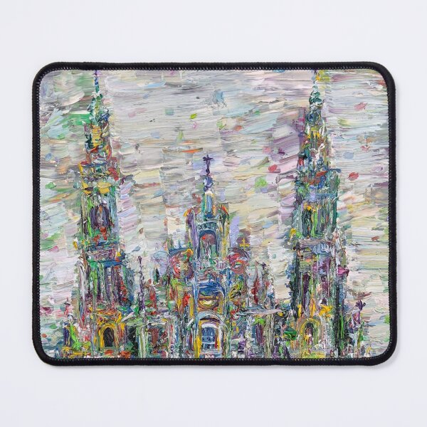 Item preview, SANTIAGO DE COMPOSTELA CATHEDRAL - oil painting designed and sold by lautir.