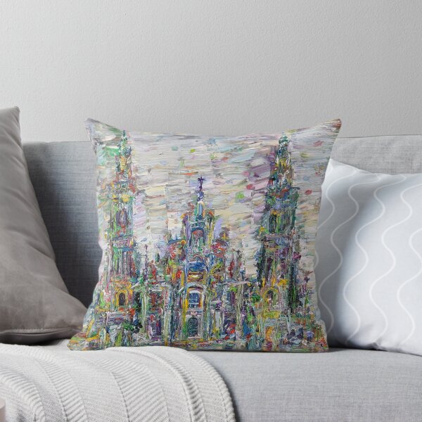Item preview, SANTIAGO DE COMPOSTELA CATHEDRAL - oil painting designed and sold by lautir.