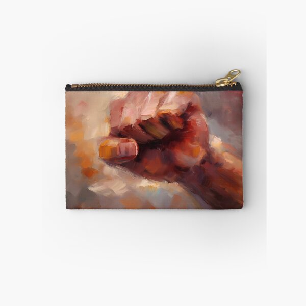 Item preview, Impressionist Fist Raised in Triumph designed and sold by SingularityGeek.