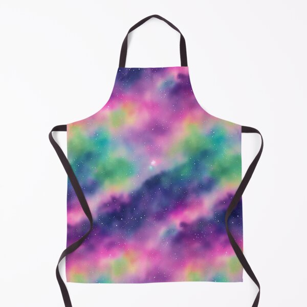 Item preview, Shiny Colorful Stars in the Universe Seamless Pattern, Watercolor designed and sold by Girly-Universe.