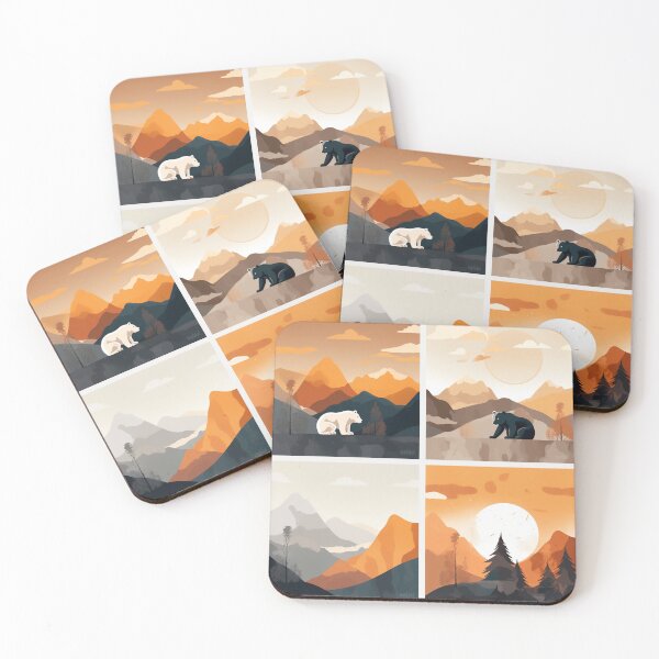Item preview, Wild Encounters in the Mountains designed and sold by SaAIWorld.