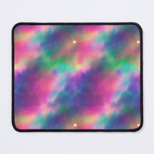 Item preview, Shiny Stars in a colorful Universe Seamless Pattern, Watercolor designed and sold by Girly-Universe.