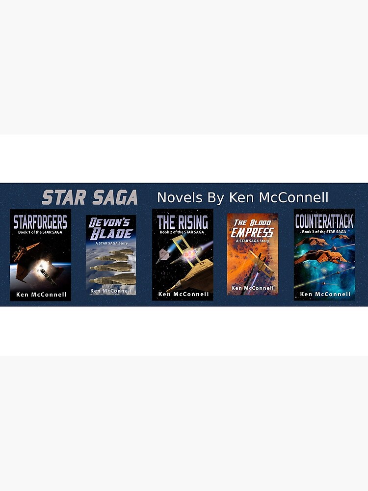Star Saga Novels (Book Covers) Vol 1 by KenMcConnell