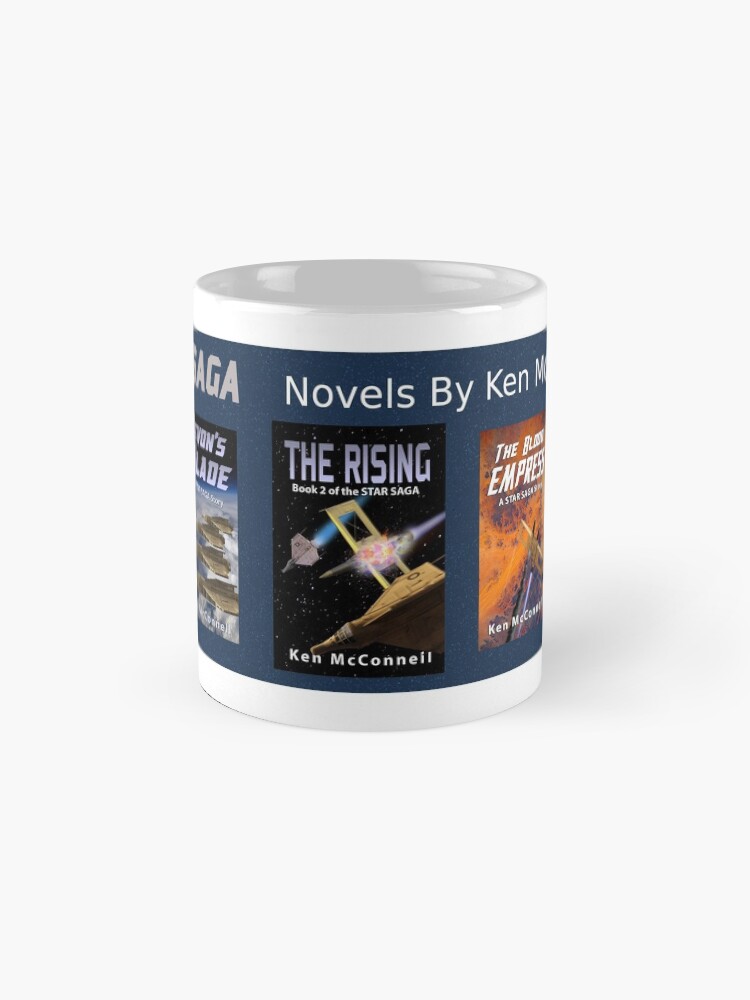 Alternate view of Star Saga Novels (Book Covers) Vol 1 Mug