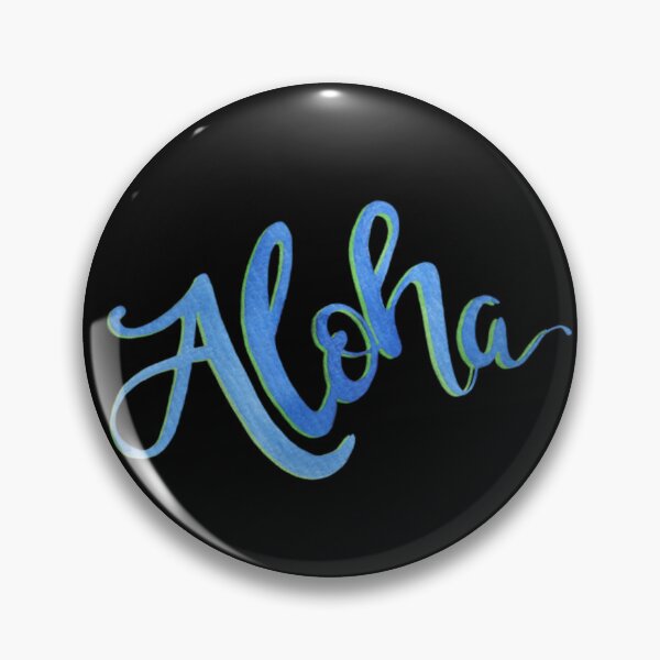 Item preview, Aloha - Watercolor designed and sold by caribbeanvibes.