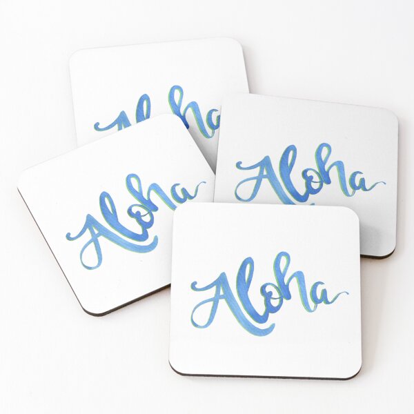 Item preview, Aloha - Watercolor designed and sold by caribbeanvibes.
