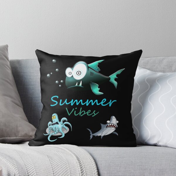 Item preview, Vibraciones de verano con peces alrededor. designed and sold by TitoStyle.