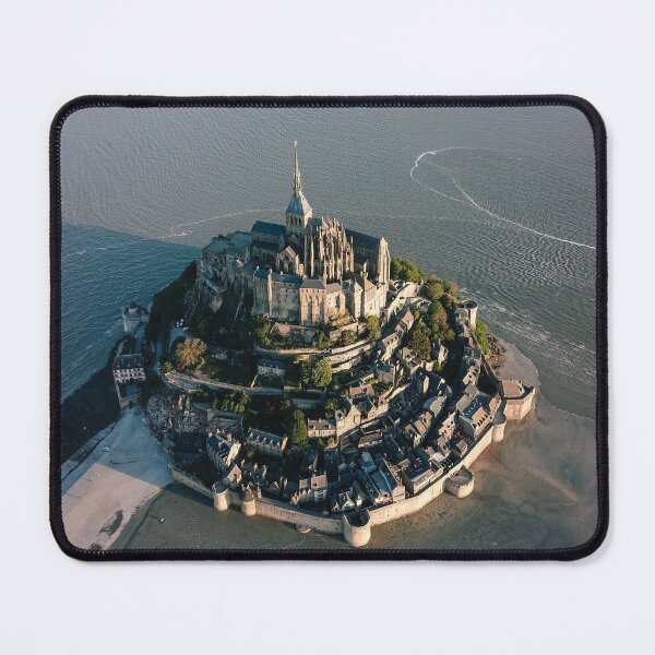 Item preview, Mont saint michel poster, travel wall art France designed and sold by PanenkaPrints.