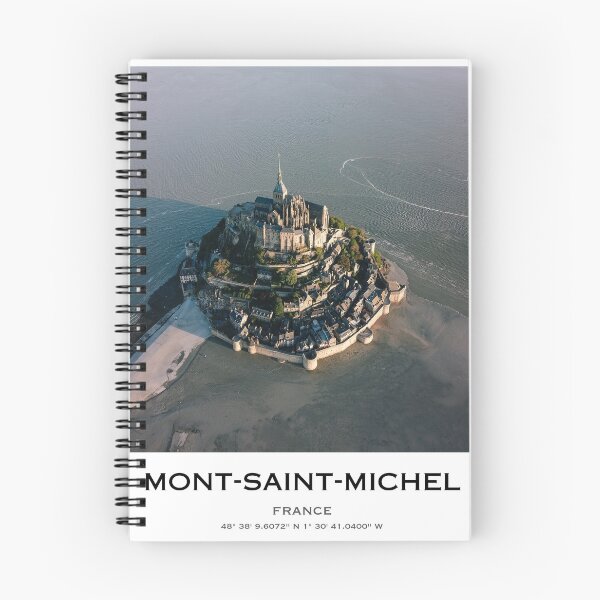 Item preview, Mont saint michel poster, travel wall art France designed and sold by PanenkaPrints.